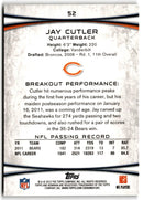 2012 Bowman Jay Cutler