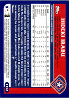 2003 Topps Hideki Irabu #102