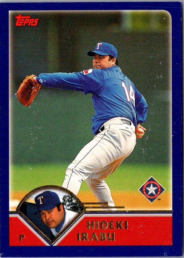 2003 Topps Hideki Irabu #102