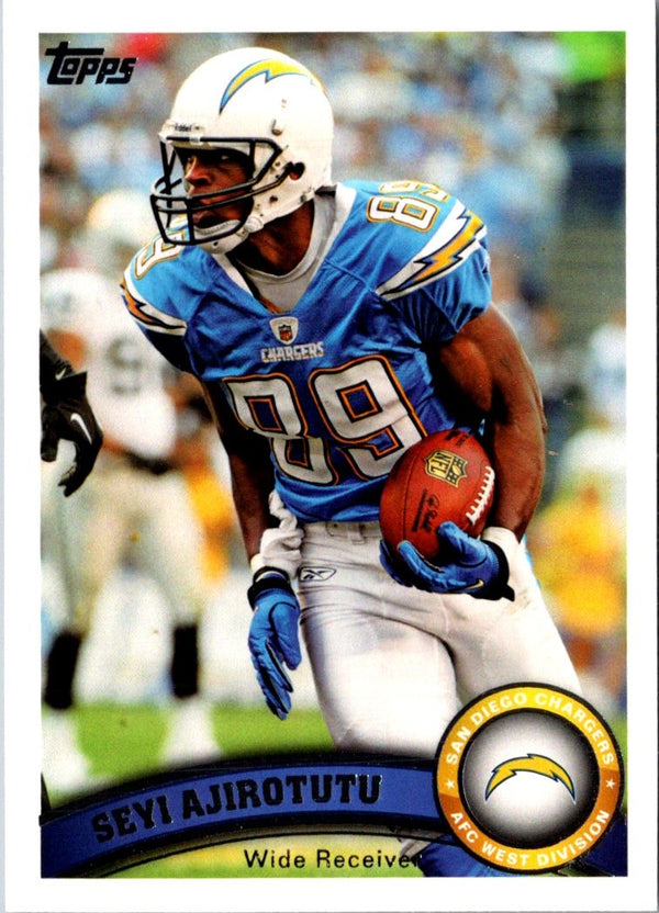 2011 Topps Seyi Ajirotutu #37