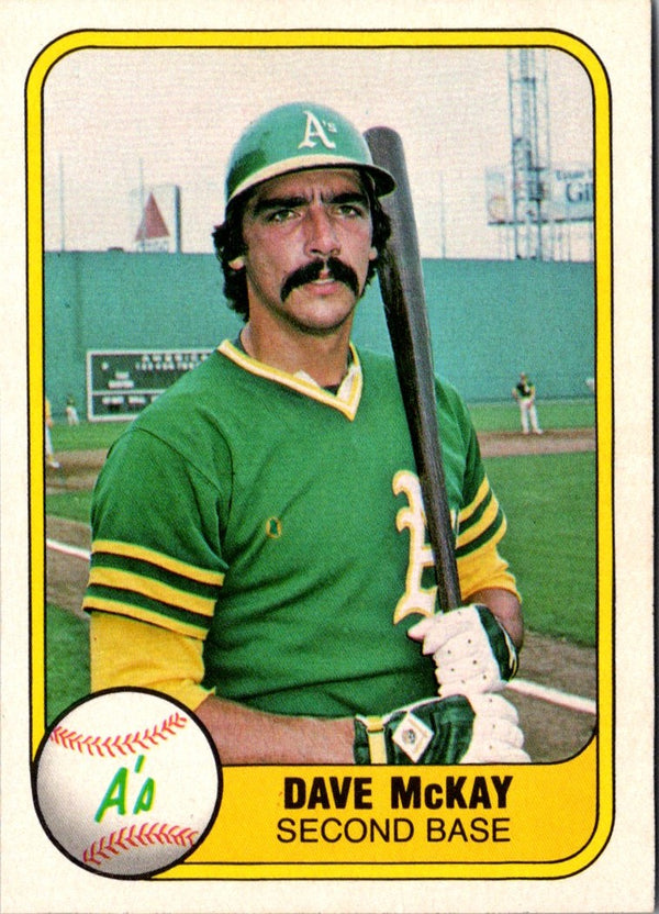 1981 Fleer Dave McKay #592