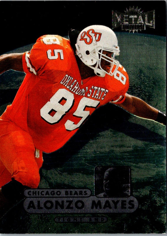 1998 Metal Universe Alonzo Mayes #173 Rookie