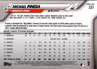 2020 Topps Michael Pineda #337