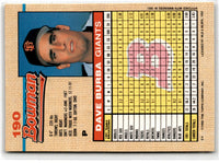 1992 Bowman Dave Burba #190