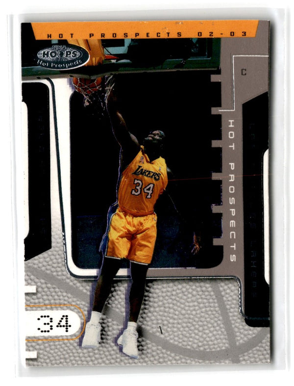 2002 Hoops Hot Prospects Shaquille O'Neal #53