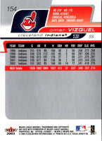 2003 Fleer Focus Jersey Edition Omar Vizquel #154