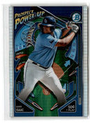 2024 Bowman Chrome Prospects Power Up Xavier Isaac