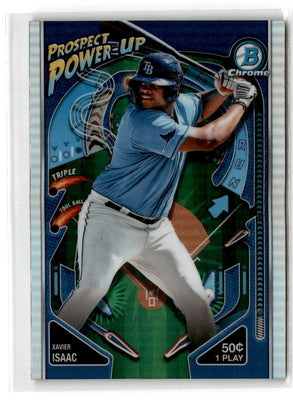 2024 Bowman Chrome Prospects Power Up Xavier Isaac #PP