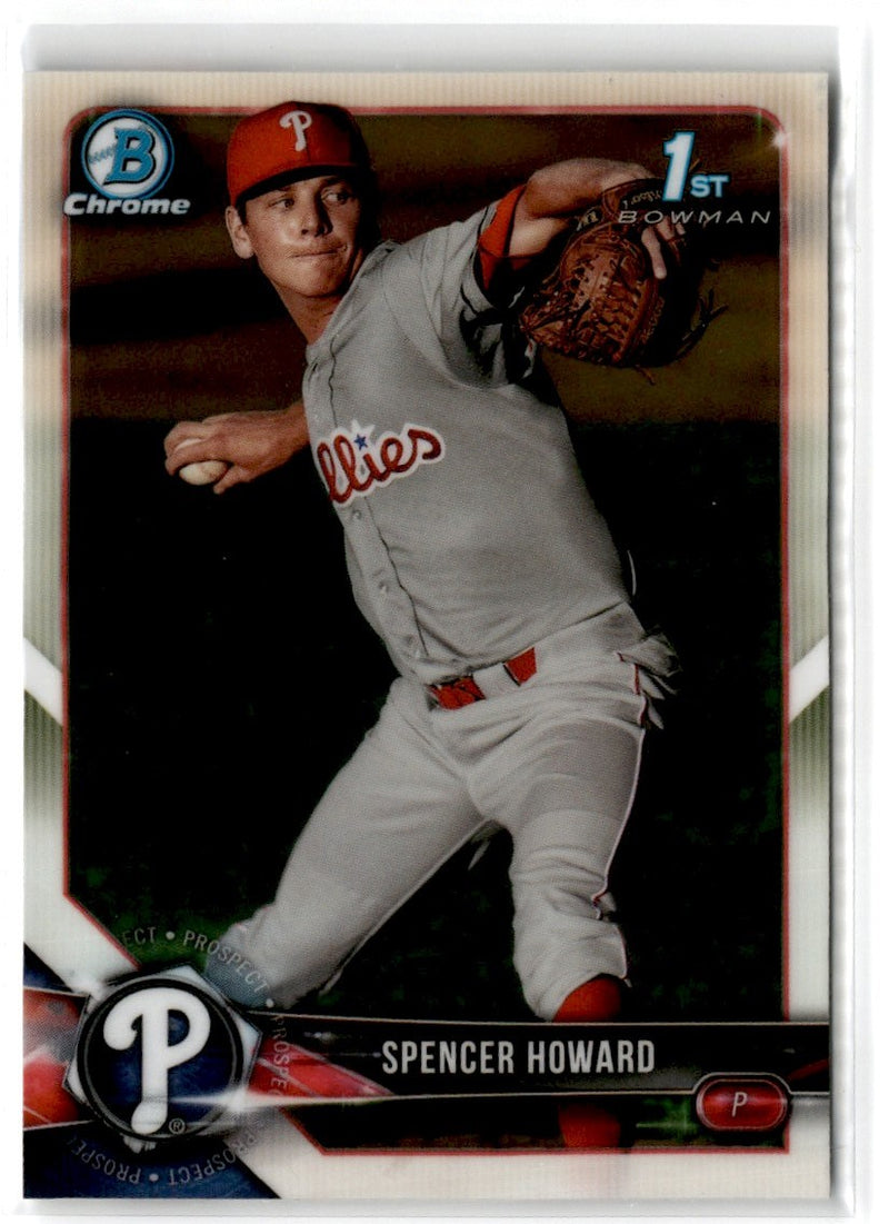 2018 Bowman Chrome Prospects Spencer Howard