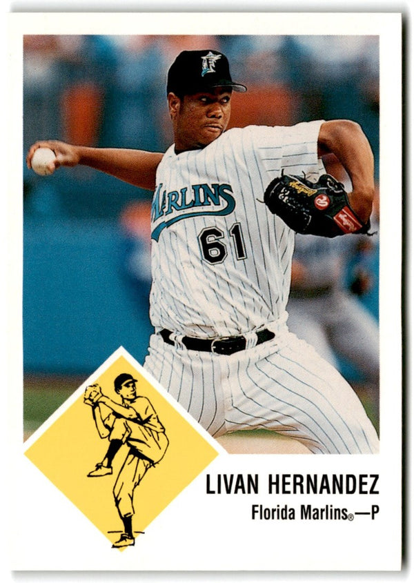 1998 Fleer Tradition Vintage Livan Hernandez #93