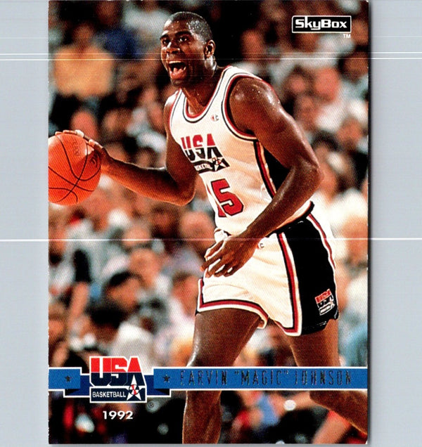 1994 SkyBox USA Earvin Magic Johnson #87