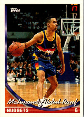 1993 Topps Mahmoud Abdul-Rauf #112