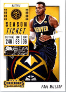 2018 Panini Contenders Game Ticket Red Paul Millsap