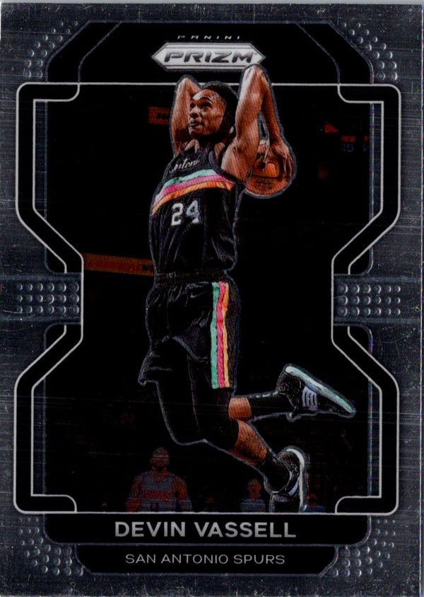 2021 Panini Prizm Blue Devin Vassell #130