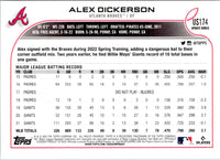 2022 Topps Update Alex Dickerson #US174