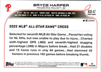 2022 Topps Update 2022 MLB All-Star Game Bryce Harper #ASG-47