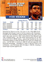 1993 Hoops Allan Houston #332 Rookie