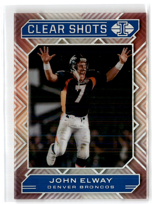 2020 Panini Illusions Clear Shots John Elway #15