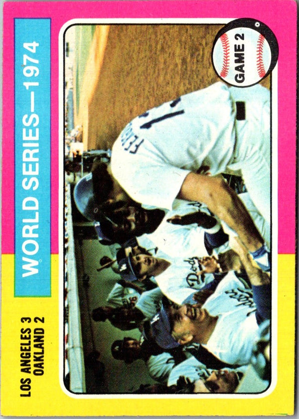 1975 Topps World Series Game 2 - Joe Ferguson #462