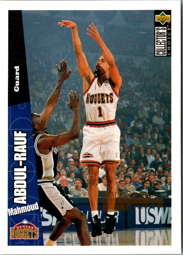 1996 Collector's Choice German Mahmoud Abdul-Rauf #45