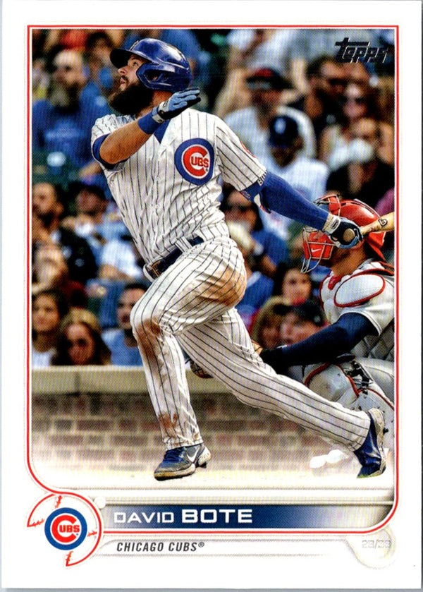 2022 Topps David Bote #627