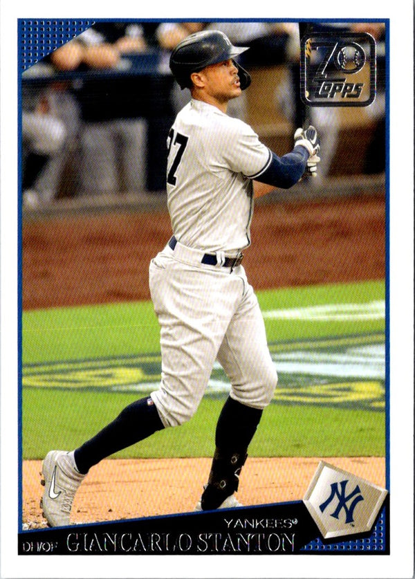 2020 Topps Now Postseason New York Yankees Giancarlo Stanton #59