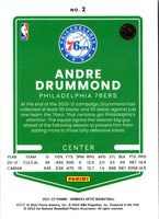 2021 Donruss Optic Blue Andre Drummond #2