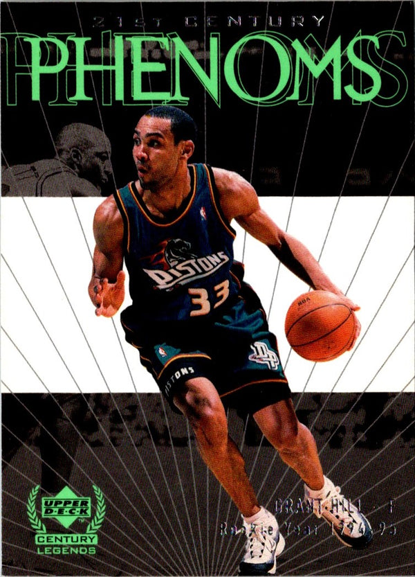 1999 Upper Deck Century Legends Grant Hill #70