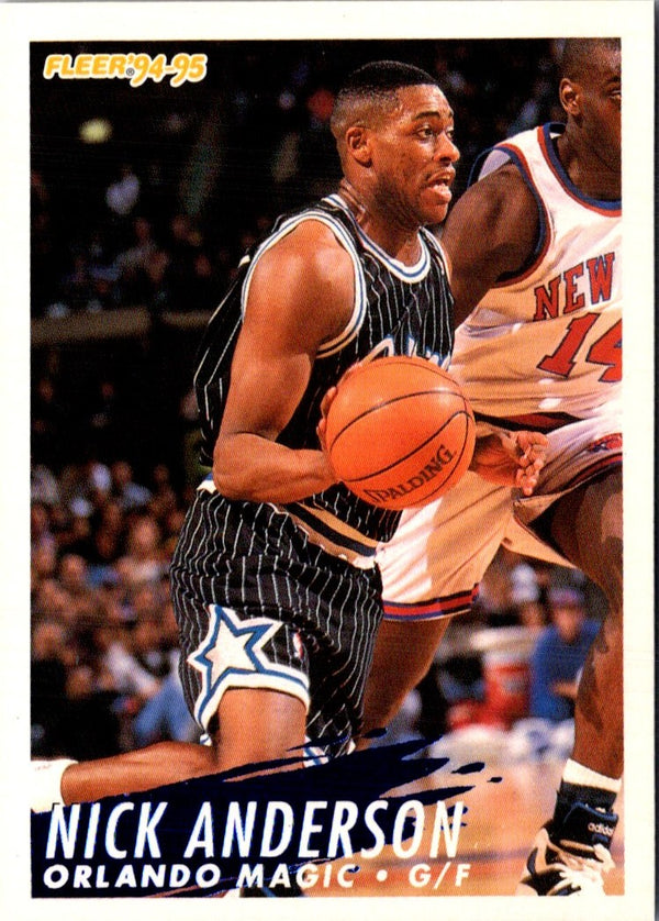 1994 Fleer European Nick Anderson #163
