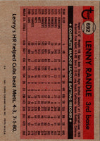 1981 Topps Lenny Randle #692