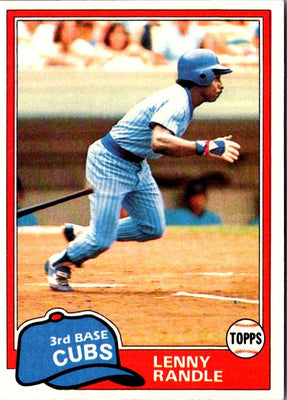 1981 Topps Lenny Randle #692