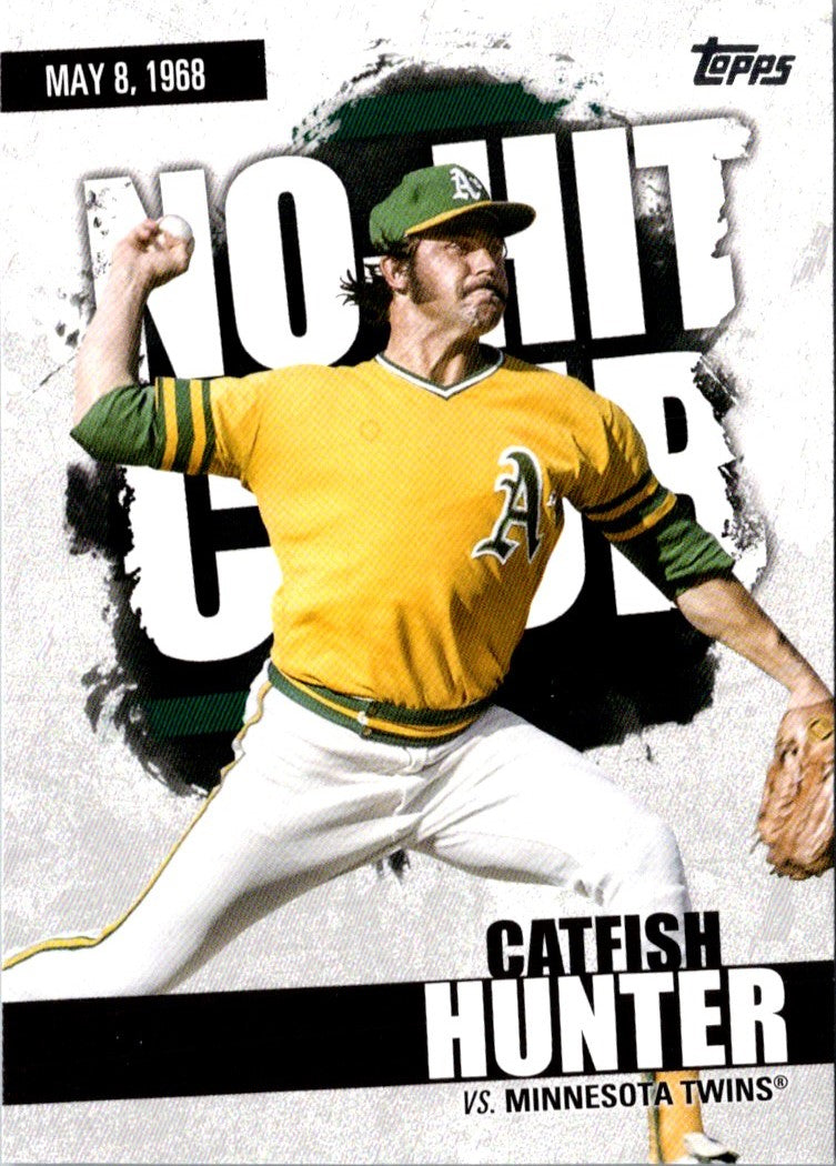 2022 Topps No-Hit Club Catfish Hunter