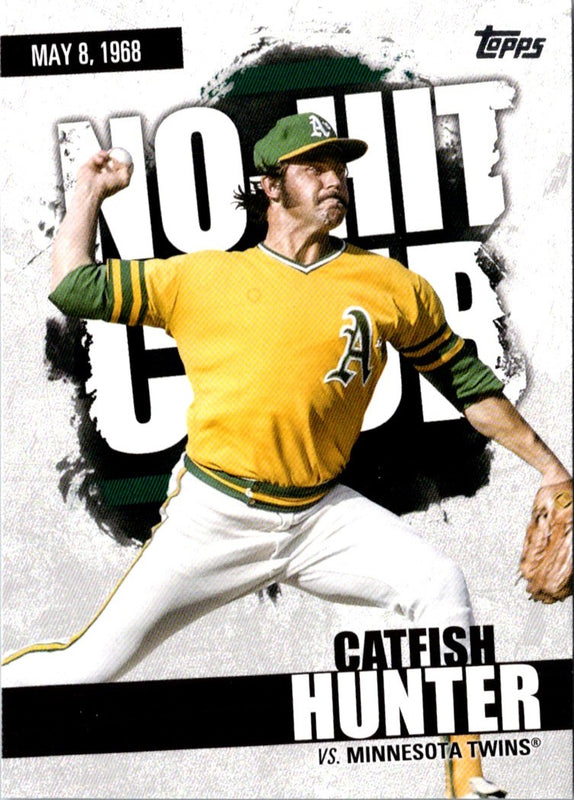 2022 Topps No-Hit Club Catfish Hunter #NHC-12