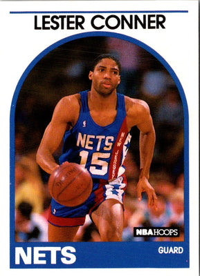1989 Hoops Lester Conner #222 Rookie