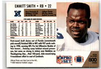 1990 Pro Set Emmitt Smith #685 Rookie