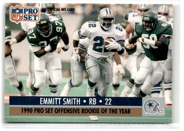 1990 Pro Set Emmitt Smith #685 Rookie