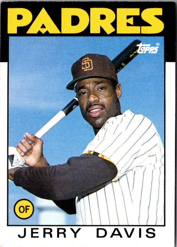 1986 Topps Jerry Davis #323