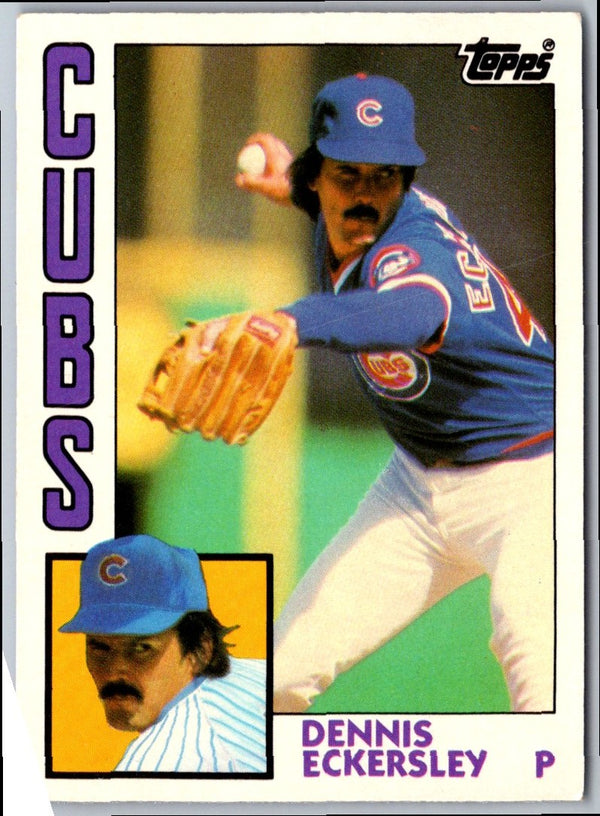 1984 Topps Traded Dennis Eckersley #34T