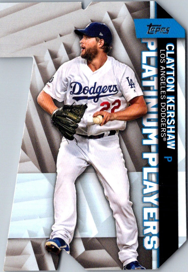 2021 Topps Platinum Players Die Cut Clayton Kershaw #PDC-9