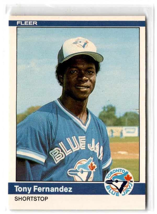 1984 Fleer Tony Fernandez #152 Rookie