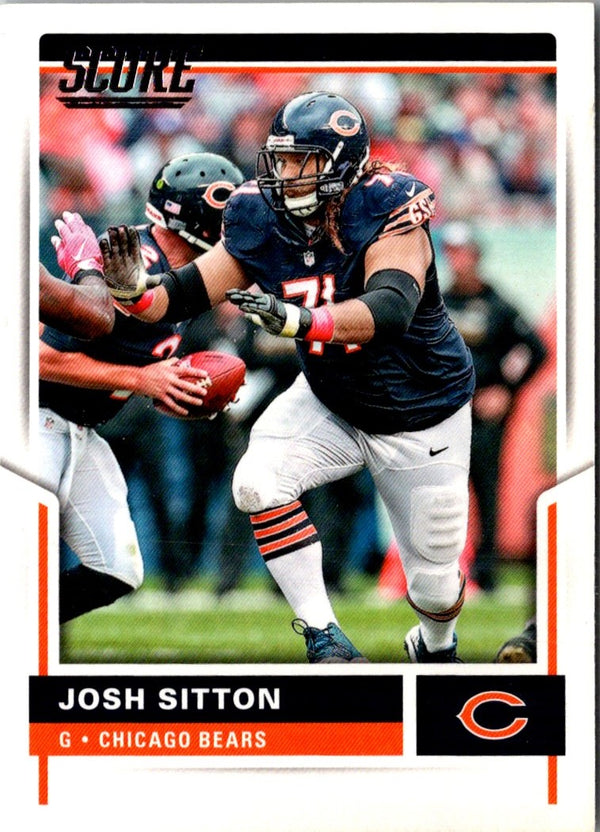 2017 Score Scorecard Josh Sitton #245