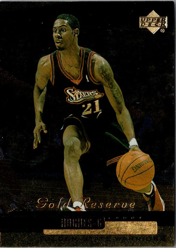 1999 Upper Deck Gold Reserve Larry Hughes #159