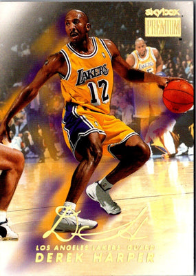 1998 SkyBox Premium Derek Harper #180