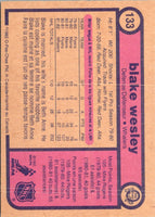 1982 O-Pee-Chee Blake Wesley #133 Rookie