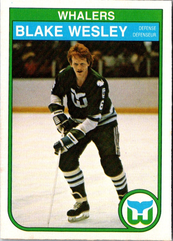 1982 O-Pee-Chee Blake Wesley #133 Rookie