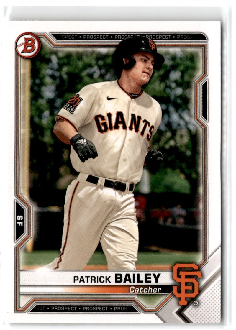 2021 Bowman Prospects Patrick Bailey