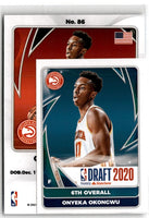 2020 Panini NBA Sticker & Card Collection Onyeka Okongwu #86 Rookie
