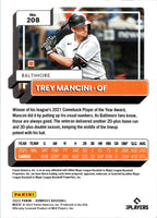 2022 Donruss Holo Orange Trey Mancini #208