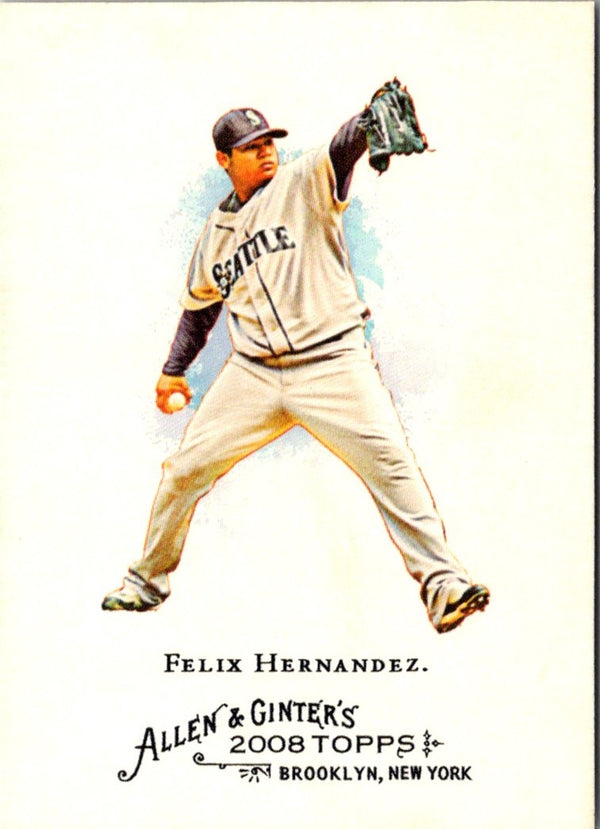 2008 Topps Allen & Ginter Felix Hernandez #184