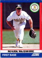 1991 Score 100 Superstars Mark McGwire #39